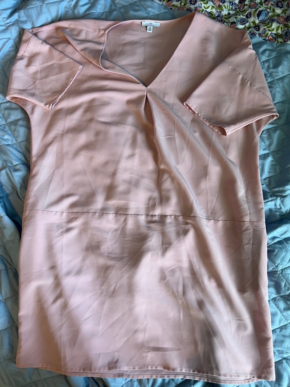 Pink Halston Dress with Pockets